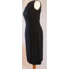 Black dress w/diamante neck, 10