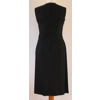 Black dress w/diamante neck, 10