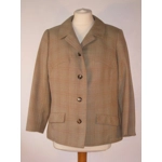 Chic checked wool jacket, 1970s, 14