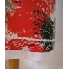 White, black & red foliage dress, 10
