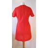 Cute red shift dress with bow, 12