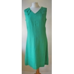 Chic green shift dress, 10