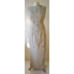 Linen embroidered dress, 10