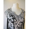 Stunning silk sequinned dress, 12
