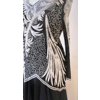 Stunning silk sequinned dress, 12