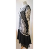 Stunning silk sequinned dress, 12