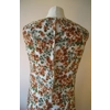 Long floral white & green dress, 10