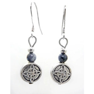 Norwegian Moonstone Compass Earrings