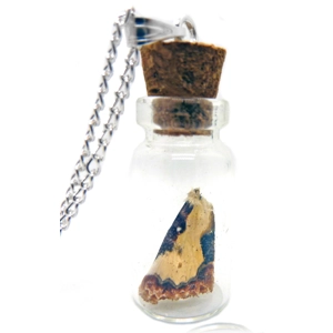 Beautiful Wood Nymph Moth Necklace