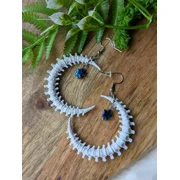Bone Moon Earrings