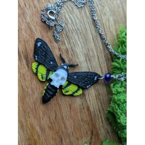 Death's-head Moth Necklace