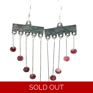 Asymetrical Multi Dangle Earrings