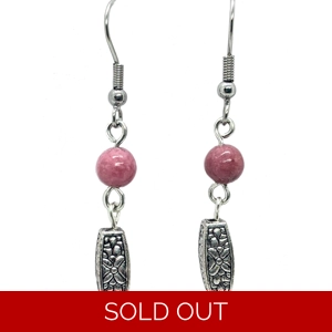 Nordic Flower Block Earrings