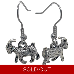 Billy Goat Gruff Earrings