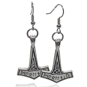 Thor's Hammer Earrings
