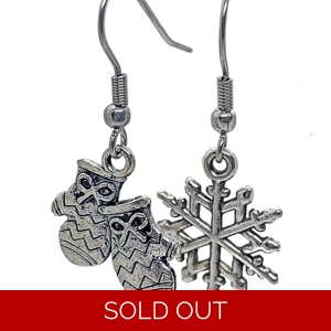 Snowflake & Mittens Earrings