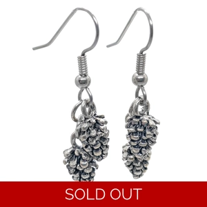 Pinecone Cluster Earrings