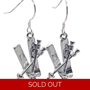 Ski Earrings