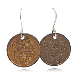 Squirrel Øre Coin Earrings