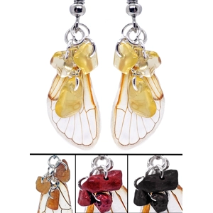 17-year Periodical Cicada Wing Earrings