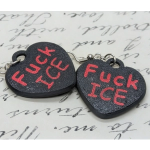 Fuck ICE earrings