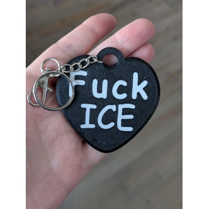 Fuck ICE keychain