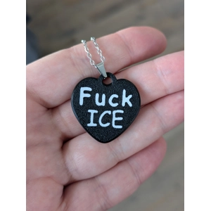 Fuck ICE necklace
