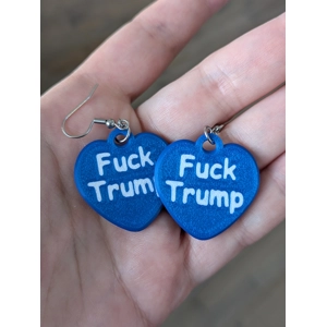 Fuck Trump earrings