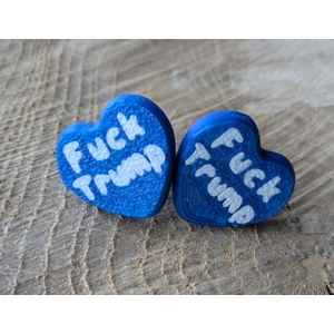 Fuck Trump stud earrings