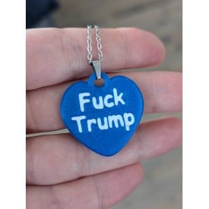 Fuck Trump necklace