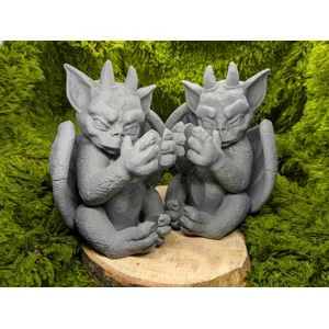 Gargoyle Candle Stick Holders