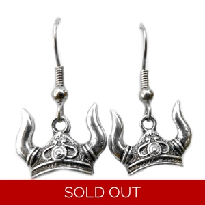 Viking Helmet Earrings