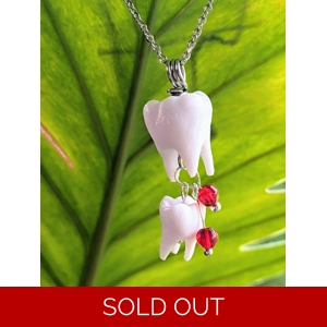 Human Teeth Necklace