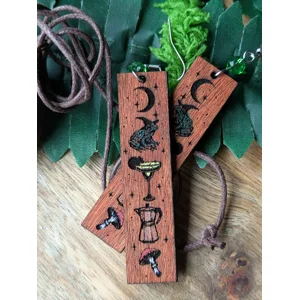 Midnight Margarita Ingredients Wooden Earrings