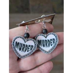 Murder Heart earrings