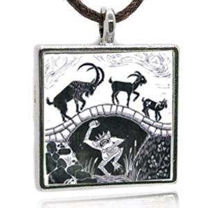 Billy Goats Gruff Necklace