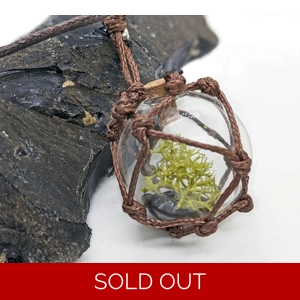 Bottled Norwegian Moonstone Necklace