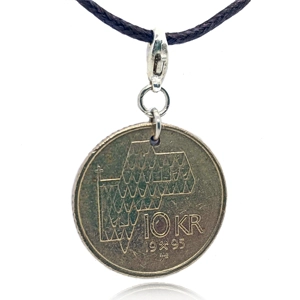 Stave Church Krone Coin Necklace