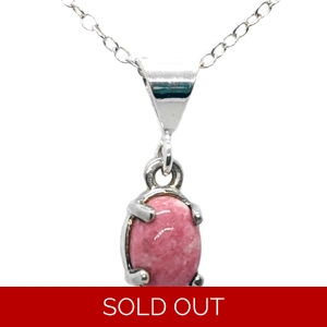 National Gemstone Dangle Necklace