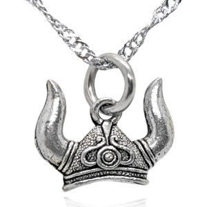 Viking Helmet Necklace