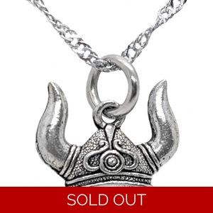 Viking Helmet Necklace