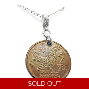 Hen Øre Coin Necklace