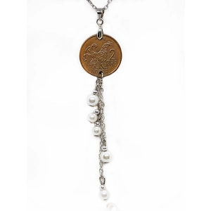 Hen Øre Coin Necklace