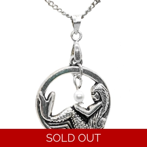 Nordic Mermaid with Pearl Necklace
