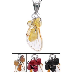 17-year Periodical Cicada Wing Necklace