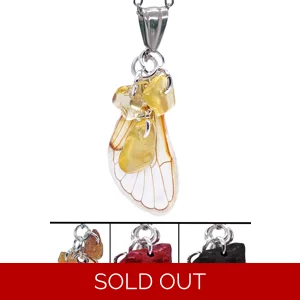 17-year Periodical Cicada Wing Necklace