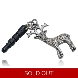 Reindeer Cellphone Dust Plug