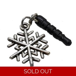 Snowflake Cellphone Dust Plug