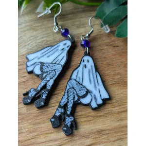 Sexy Pin-up Ghost Earrings