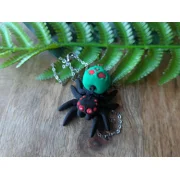 Poison Apple Spider Necklace